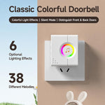 Campanello intelligente wireless XY-603 per uso domestico con controllo remoto a lunga distanza., EU Plug, US Plug