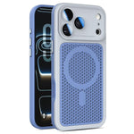 Custodia magnetica di raffreddamento Armor Shield Mesh per telefono con pellicola protettiva per obiettivo., For iPhone 17 Pro Max, For iPhone 17 Pro, For iPhone 17, For iPhone 16 Pro Max