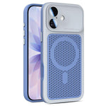 Custodia magnetica di raffreddamento Armor Shield Mesh per telefono con pellicola protettiva per obiettivo., For iPhone 17 Pro Max, For iPhone 17 Pro, For iPhone 17, For iPhone 16 Pro Max