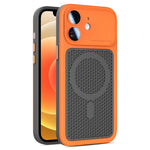 Custodia magnetica di raffreddamento Armor Shield Mesh per telefono con pellicola protettiva per obiettivo., For iPhone 12, For iPhone 12 Pro Max, For iPhone 12 Pro