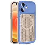 Custodia magnetica di raffreddamento Armor Shield Mesh per telefono con pellicola protettiva per obiettivo., For iPhone 12, For iPhone 12 Pro Max, For iPhone 12 Pro