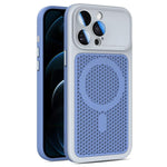Custodia magnetica di raffreddamento Armor Shield Mesh per telefono con pellicola protettiva per obiettivo., For iPhone 12, For iPhone 12 Pro Max, For iPhone 12 Pro