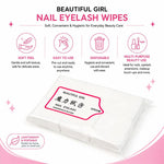 Dischetti struccanti monouso in tessuto non tessuto per manicure, ideali per rimuovere lo smalto.