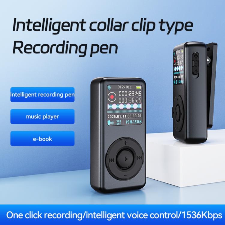 Registratore vocale da collo M21 con display TFT da 0,85 pollici, 4GB, 8GB, 16GB, 32GB, 64GB