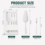 Set di paletta per torte in acciaio inox LsCook, Cake Server Set
