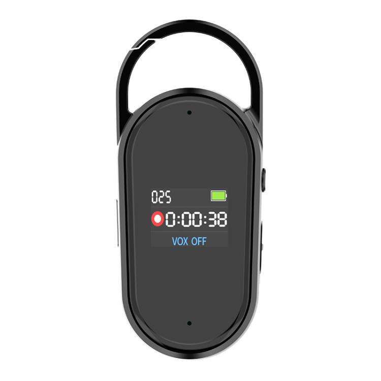 Registratore vocale portatile portachiavi S29 con display TFT da 0,42 pollici., 4GB, 8GB, 16GB, 32GB, 64GB, 128GB, 256GB