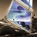 Custodia per telefono trasparente con cerniera e rivestimento galvanico., For Galaxy Z Flip8 5G