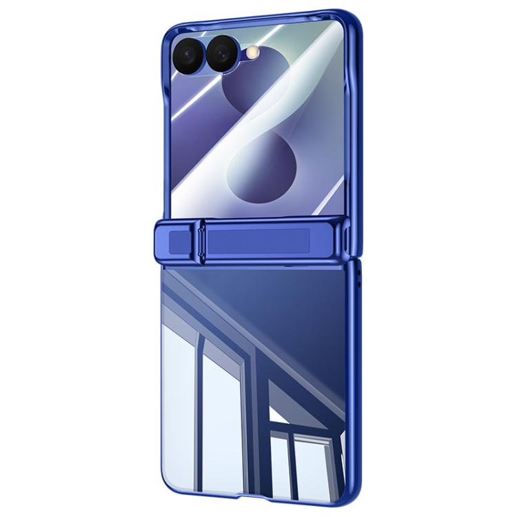 Custodia per telefono trasparente con cerniera e rivestimento galvanico., For Galaxy Z Flip8 5G