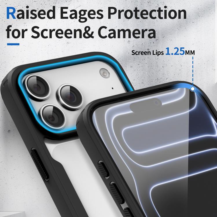 Custodia magnetica antiurto con airbag in acrilico + TPU della serie Fighter, For iPhone 17 Pro Max, For iPhone 17 Pro, For iPhone 17, For iPhone 16 Pro Max, For iPhone 16 Pro