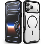 Custodia magnetica antiurto con airbag in acrilico + TPU della serie Fighter, For iPhone 17 Pro Max, For iPhone 17 Pro, For iPhone 17, For iPhone 16 Pro Max, For iPhone 16 Pro