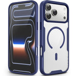 Custodia magnetica antiurto con airbag in acrilico + TPU della serie Fighter, For iPhone 17 Pro Max, For iPhone 17 Pro, For iPhone 17, For iPhone 16 Pro Max, For iPhone 16 Pro