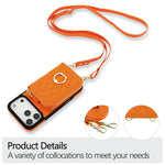 Portafoglio con cerniera, porta anelli romboidale, custodia per telefono con protezione RFID., For iPhone 17 Pro Max, For iPhone 17 Pro