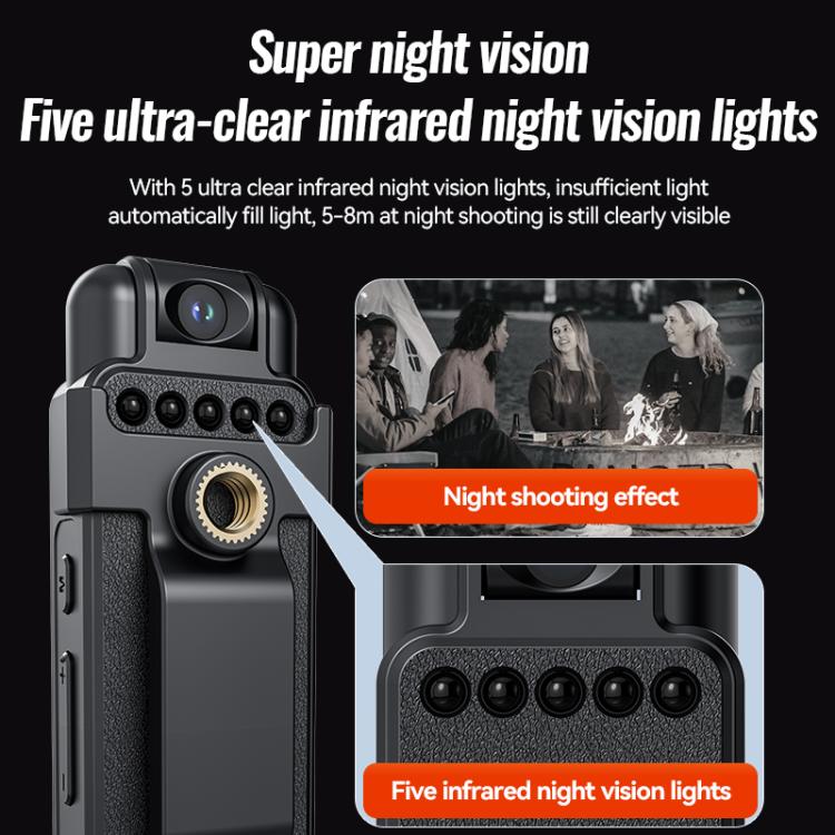 Videocamera HD portatile con display IPS da 0,85 pollici e registratore vocale V23, No Card, 4GB, 8GB, 16GB, 32GB, 64GB, 128GB, 256GB