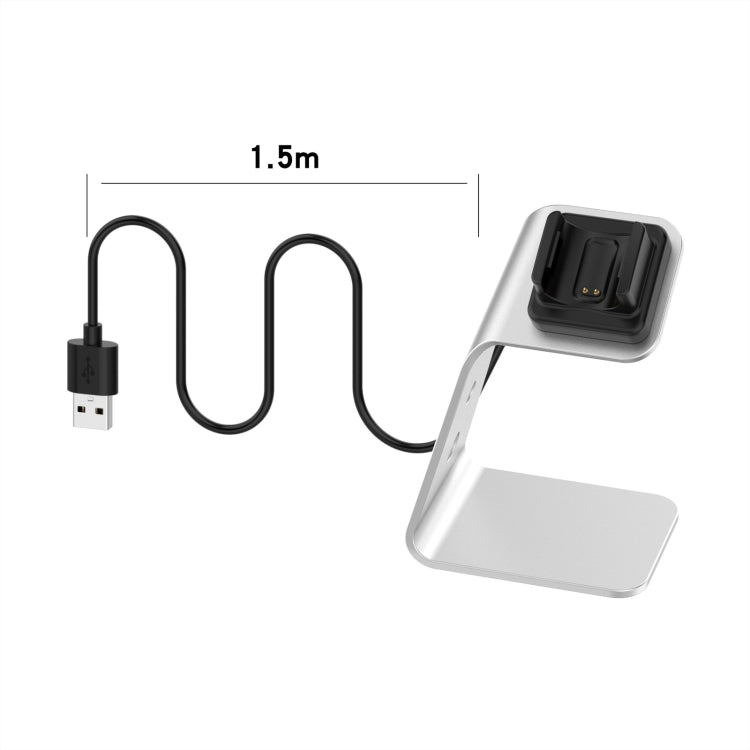 Per Fitbit Charge 4/3/3 SE Supporto caricabatterie universale in lega di alluminio con protezione chip, supporto ricarica rapida, For Fitbit Charge 4