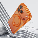 Custodia per telefono con supporto girevole a 360 gradi e placcatura magnetica., For iPhone 17 Pro Max, For iPhone 17 Pro, For iPhone 17