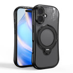 Custodia per telefono con supporto girevole a 360 gradi e placcatura magnetica., For iPhone 17 Pro Max, For iPhone 17 Pro, For iPhone 17