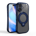 Custodia per telefono con supporto girevole a 360 gradi e placcatura magnetica., For iPhone 17 Pro Max, For iPhone 17 Pro, For iPhone 17