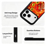 Custodia magnetica in silicone per PC serie Fire, For iPhone 17 Pro Max