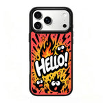 Custodia magnetica in silicone per PC serie Fire, For iPhone 17 Pro