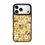Custodia magnetica in silicone PC serie Gold Series per telefono, For iPhone 17 Pro Max