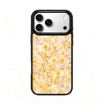 Custodia magnetica in silicone PC serie Gold Series per telefono, For iPhone 17 Pro Max