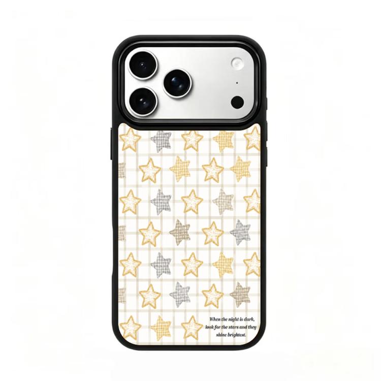 Custodia magnetica in silicone PC serie Gold Series per telefono, For iPhone 17 Pro Max