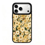 Custodia magnetica in silicone PC serie Gold Series per telefono, For iPhone 17 Pro