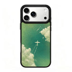 Custodia magnetica in silicone per telefono serie Wood Series, For iPhone 17 Pro Max
