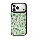 Custodia magnetica in silicone per telefono serie Wood Series, For iPhone 17 Pro