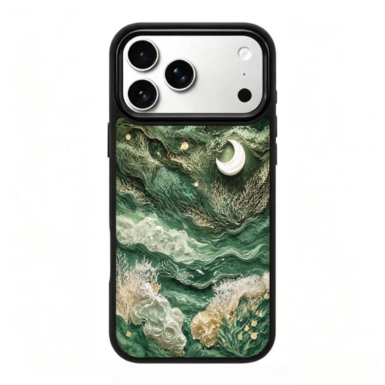 Custodia magnetica in silicone per telefono serie Wood Series, For iPhone 17 Pro
