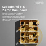 C13 Telecamera di sorveglianza per neonati wireless Wi-Fi 2K 3MP, EU Plug