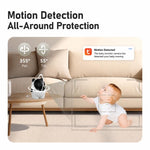 C13 Telecamera di sorveglianza per neonati wireless Wi-Fi 2K 3MP, EU Plug