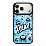 Custodia magnetica in silicone PC della serie Water per telefono, For iPhone 17 Pro Max