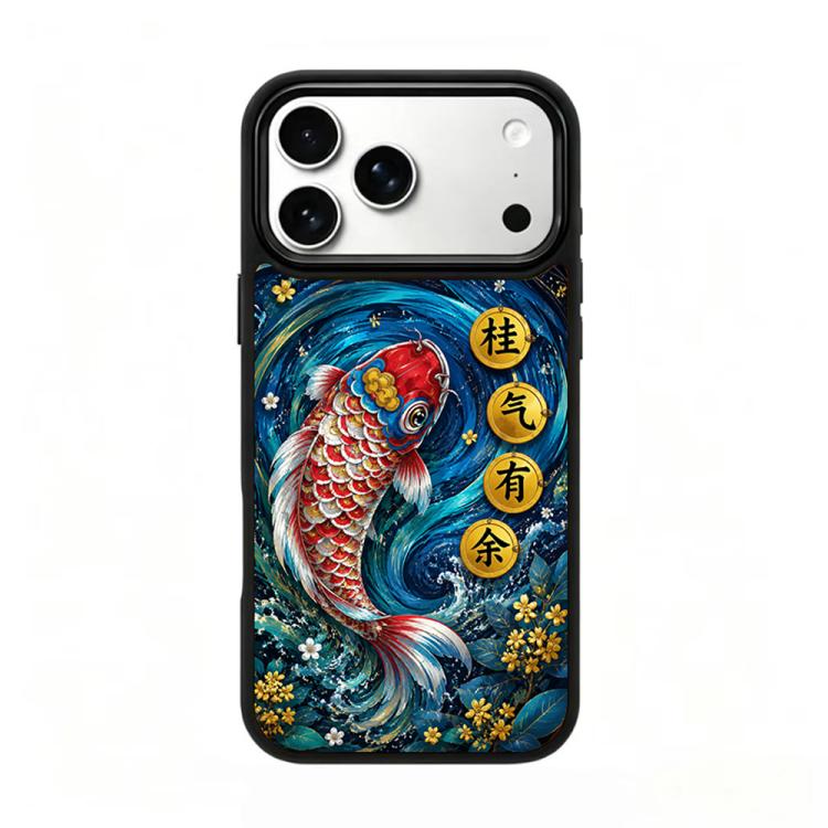 Custodia magnetica in silicone PC della serie Water per telefono, For iPhone 17 Pro