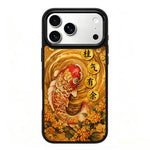 Custodia magnetica in silicone per telefono serie Earth Series, For iPhone 17 Pro Max