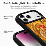 Custodia magnetica in silicone per telefono serie Earth Series, For iPhone 17 Pro Max
