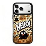 Custodia magnetica in silicone per telefono serie Earth Series, For iPhone 17 Pro Max