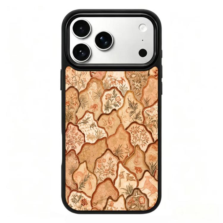 Custodia magnetica in silicone per telefono serie Earth Series, For iPhone 17 Pro Max