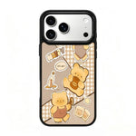 Custodia magnetica in silicone per telefono serie Earth Series, For iPhone 17 Pro Max