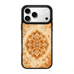 Custodia magnetica in silicone per telefono serie Earth Series, For iPhone 17 Pro