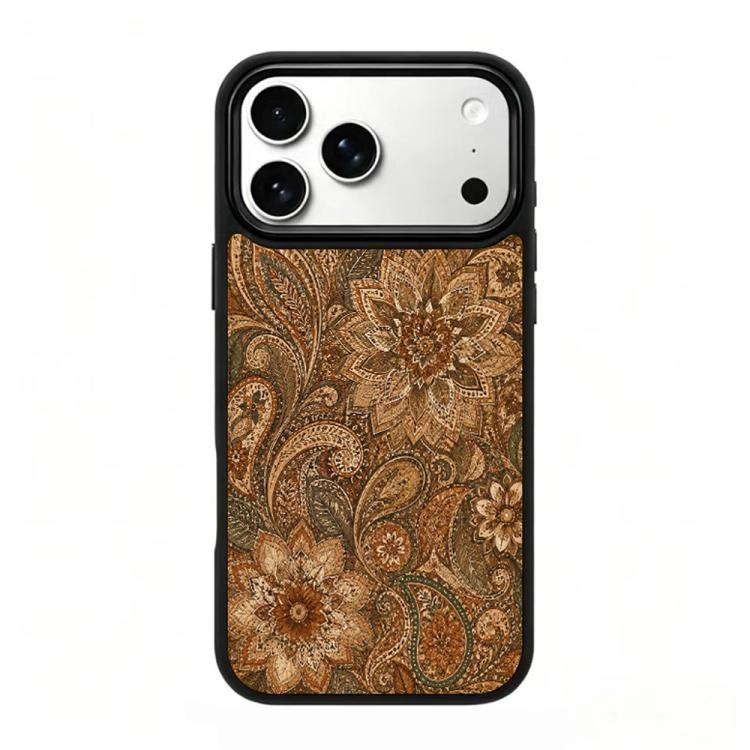 Custodia magnetica in silicone per telefono serie Earth Series, For iPhone 17 Pro