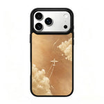 Custodia magnetica in silicone per telefono serie Earth Series, For iPhone 17 Pro