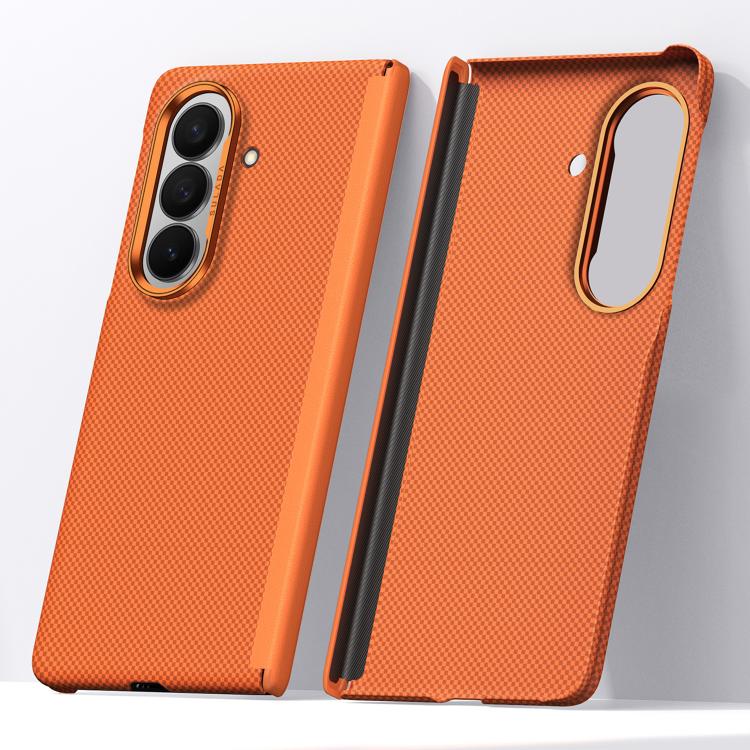 Custodia per telefono SULADA con motivo a griglia in Kevlar e finitura effetto pelle., For Galaxy Z Fold8 5G, For Galaxy Z Fold8 Ultra 5G, For Galaxy Z Fold7 5G