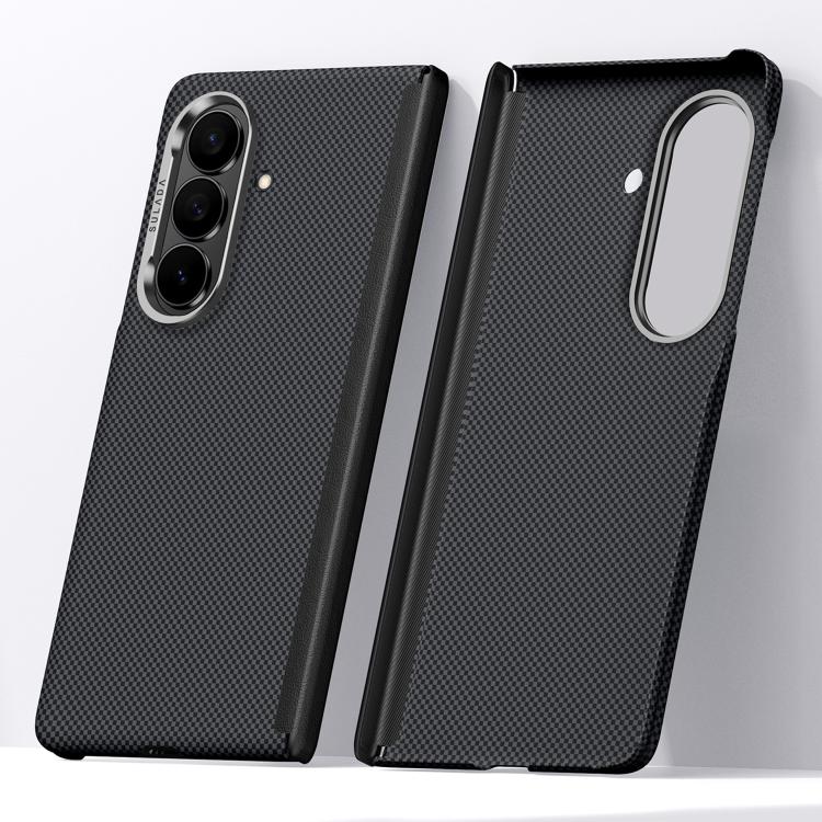 Custodia per telefono SULADA con motivo a griglia in Kevlar e finitura effetto pelle., For Galaxy Z Fold8 5G, For Galaxy Z Fold8 Ultra 5G, For Galaxy Z Fold7 5G