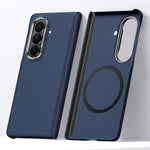 Custodia magnetica per telefono SULADA in Kevlar con motivo a griglia e texture effetto pelle., For Galaxy Z Fold8 5G, For Galaxy Z Fold8 Ultra 5G, For Galaxy Z Fold7 5G