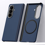 Custodia magnetica per telefono SULADA in Kevlar con motivo a griglia e texture effetto pelle., For Galaxy Z Fold8 5G, For Galaxy Z Fold8 Ultra 5G, For Galaxy Z Fold7 5G
