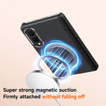 Custodia per telefono SULADA con griglia in Kevlar, piacevole al tatto e supporto magnetico girevole., For Galaxy Z Fold8 5G, For Galaxy Z Fold8 Ultra 5G, For Galaxy Z Fold7 5G