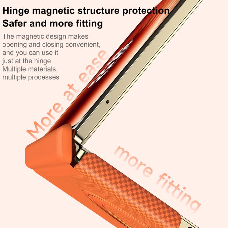 Custodia per telefono SULADA con griglia in Kevlar, piacevole al tatto e supporto magnetico girevole., For Galaxy Z Fold8 5G, For Galaxy Z Fold8 Ultra 5G, For Galaxy Z Fold7 5G