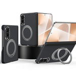 Custodia per telefono SULADA con griglia in Kevlar, piacevole al tatto e supporto magnetico girevole., For Galaxy Z Fold8 5G, For Galaxy Z Fold8 Ultra 5G, For Galaxy Z Fold7 5G