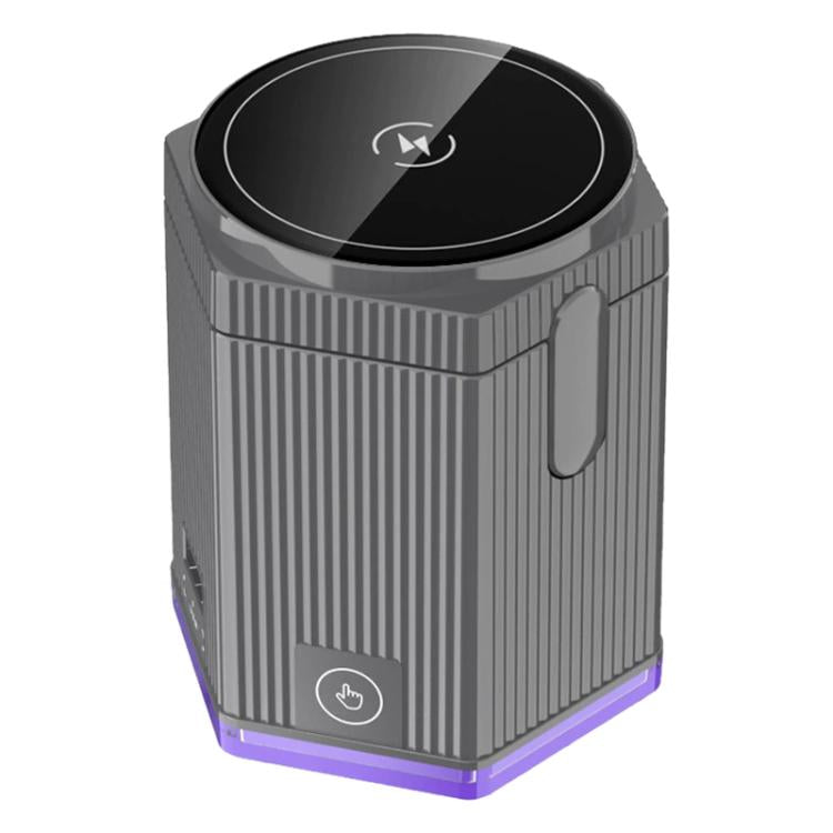 Supporto da scrivania magnetico multifunzione per caricabatterie wireless T10 da 15 W per telefono